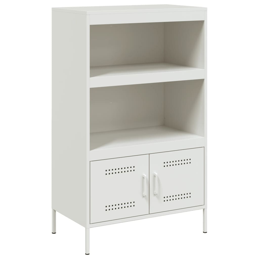 Hoge kast 68x39x113 cm staal antracietkleurig