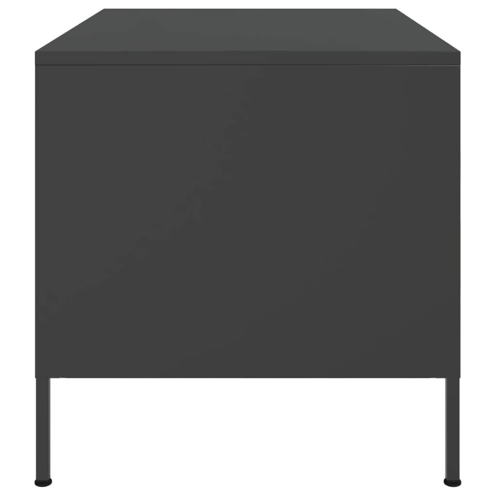 Salontafel 68x50x50,5 cm koudgewalst staal