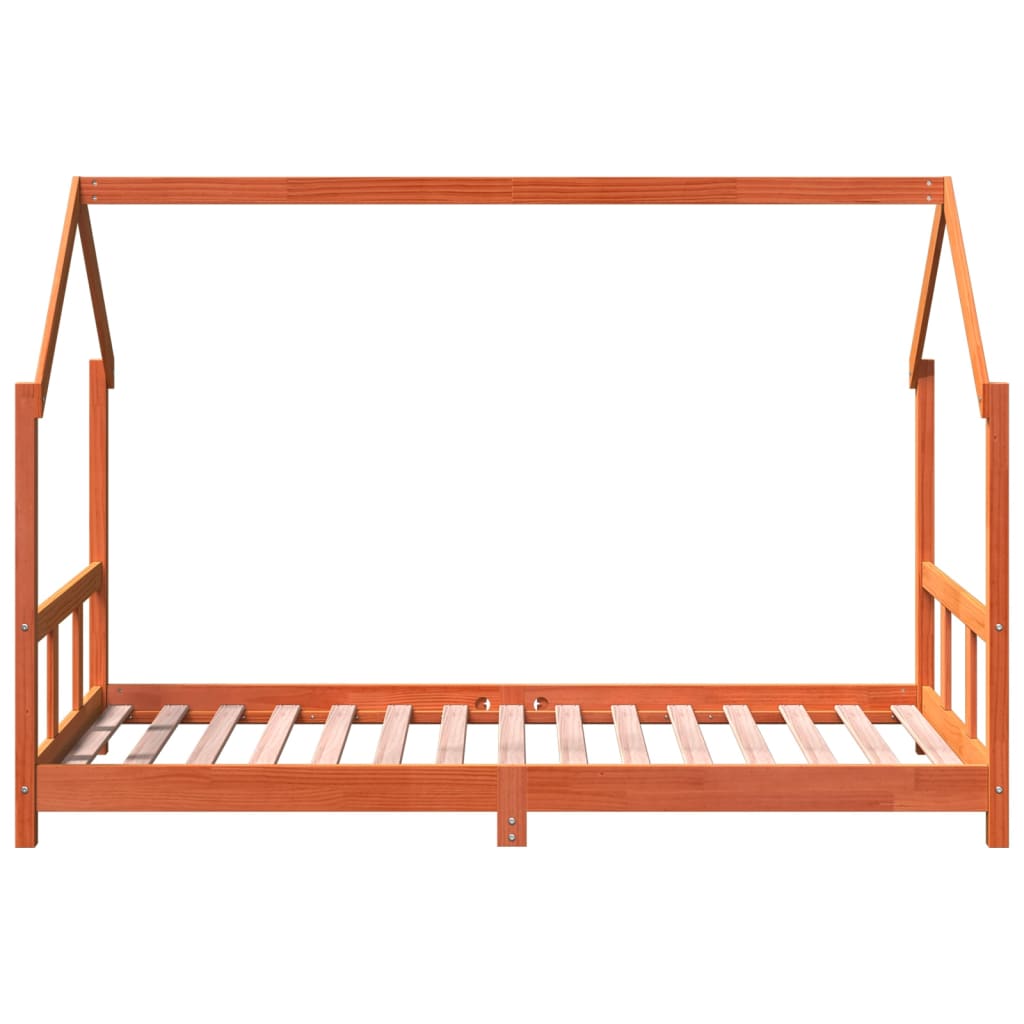 Kinderbedframe 80x160 cm massief grenenhout