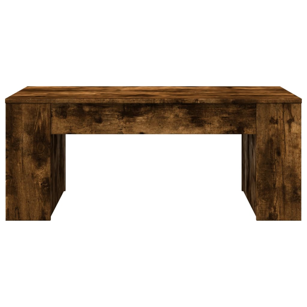 Salontafel 102x55x42 cm bewerkt hout