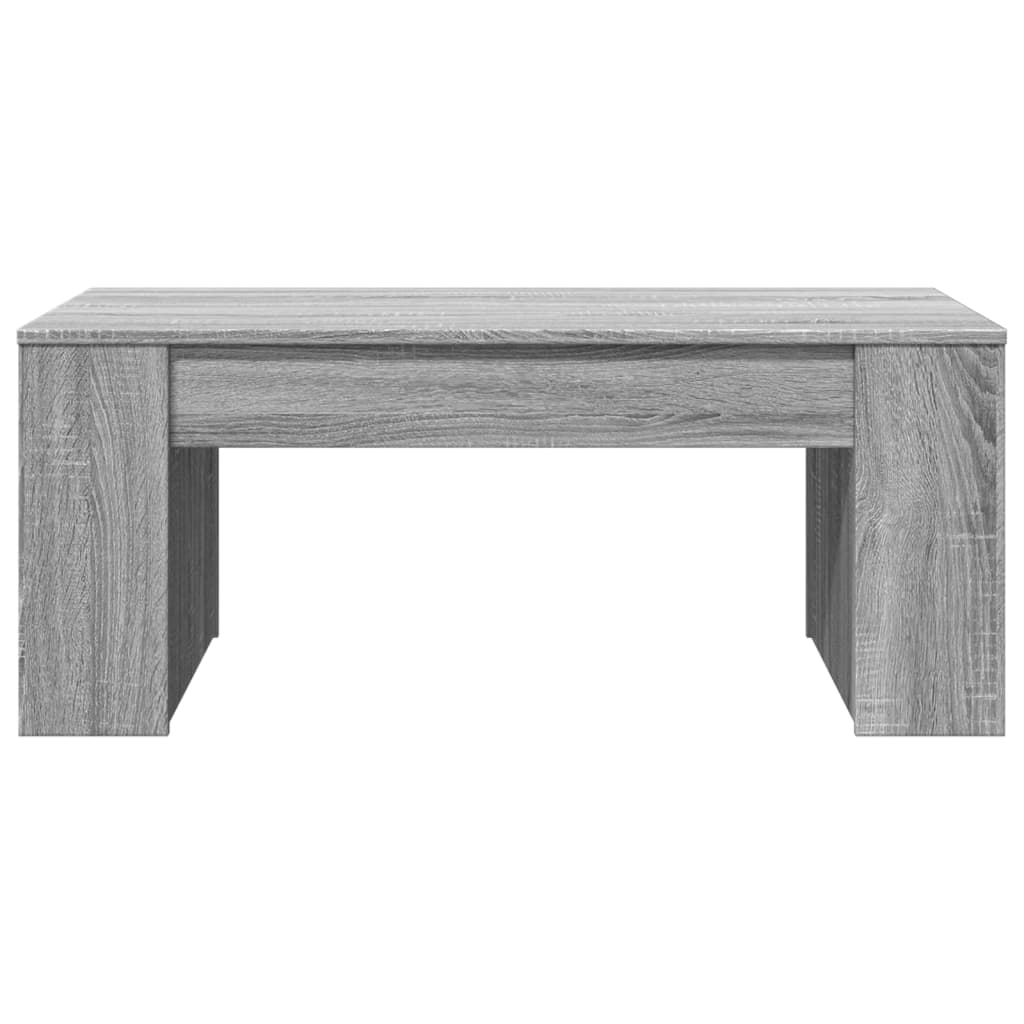 Salontafel 102x55x42 cm bewerkt hout