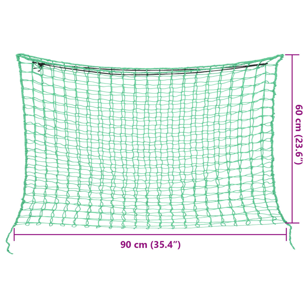 Hooinetten rond 2 stuks 1x1 m PP