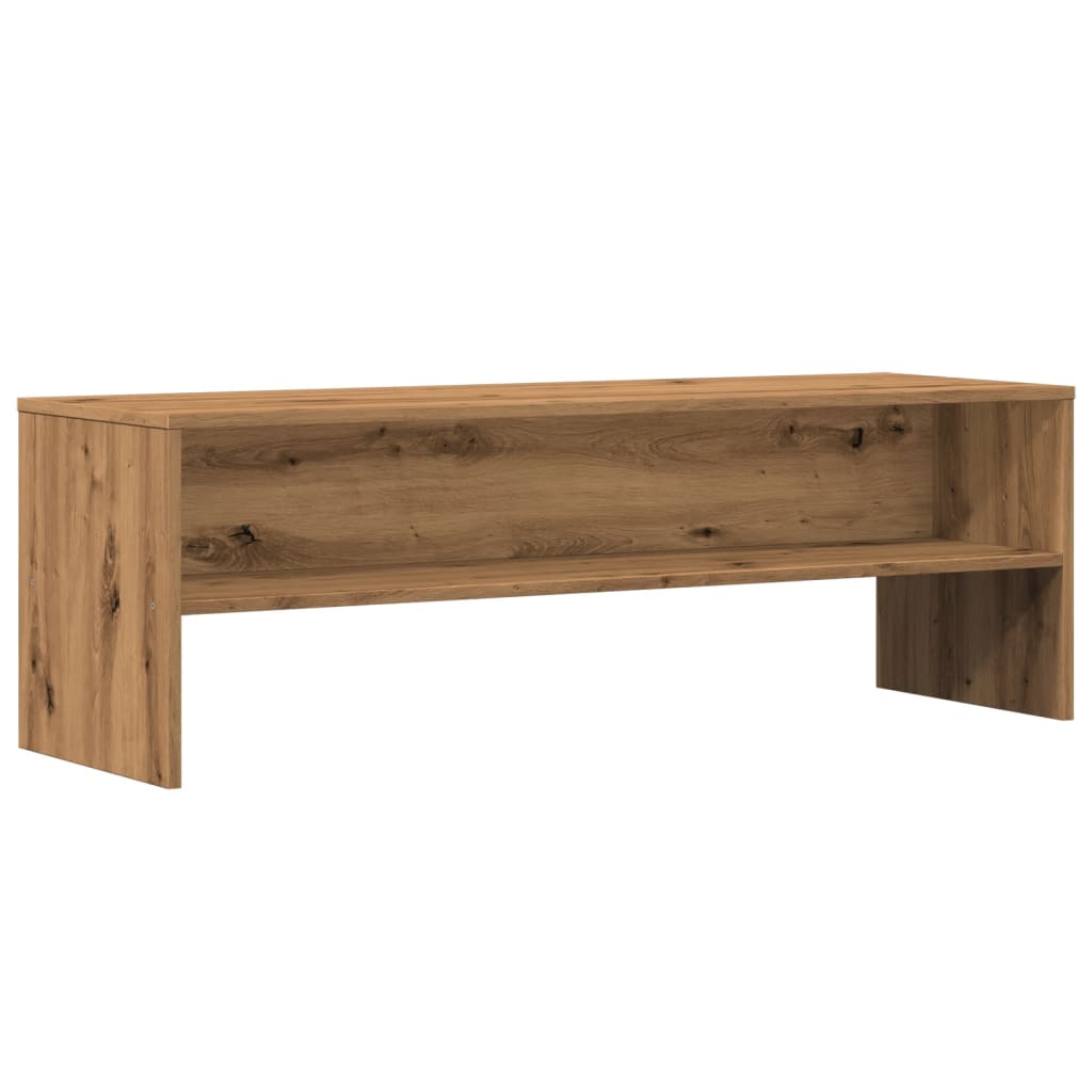 Tv-meubel 120x40x40 cm bewerkt hout oud houtkleurig