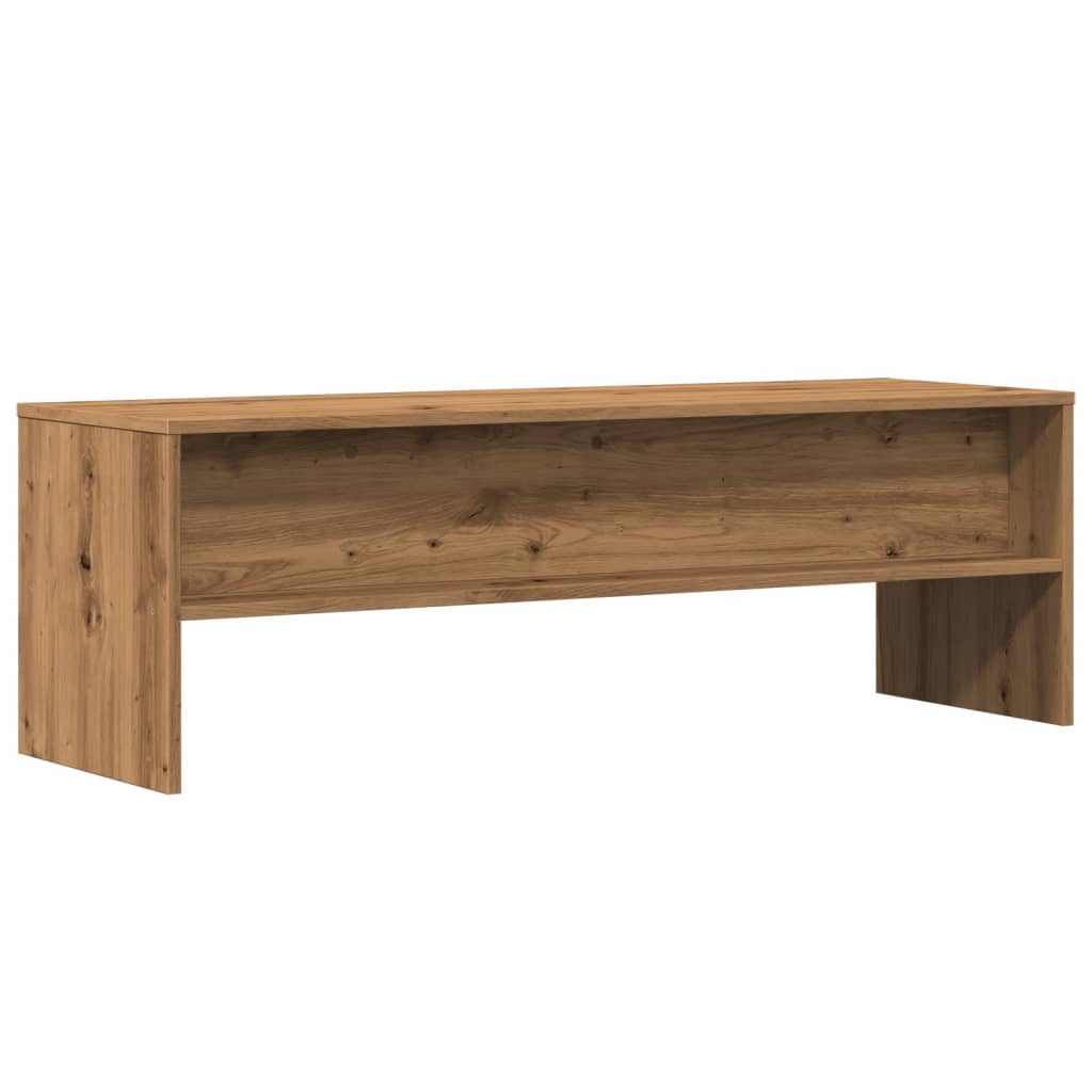 Tv-meubel 120x40x40 cm bewerkt hout oud houtkleurig