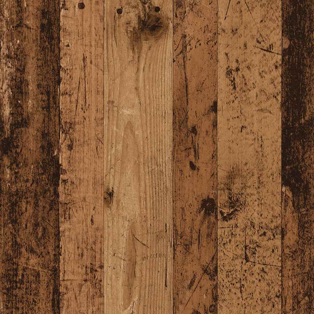 Nachtkastjes 2 st 40x35x62,5 cm bewerkt hout artisanaal eiken