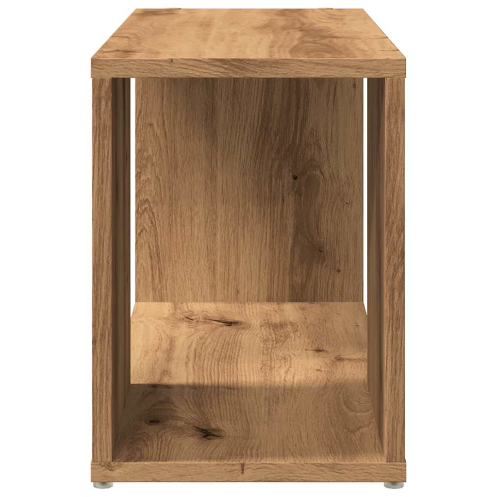 Tv-meubel 60x24x32 cm bewerkt hout oud houtkleurig