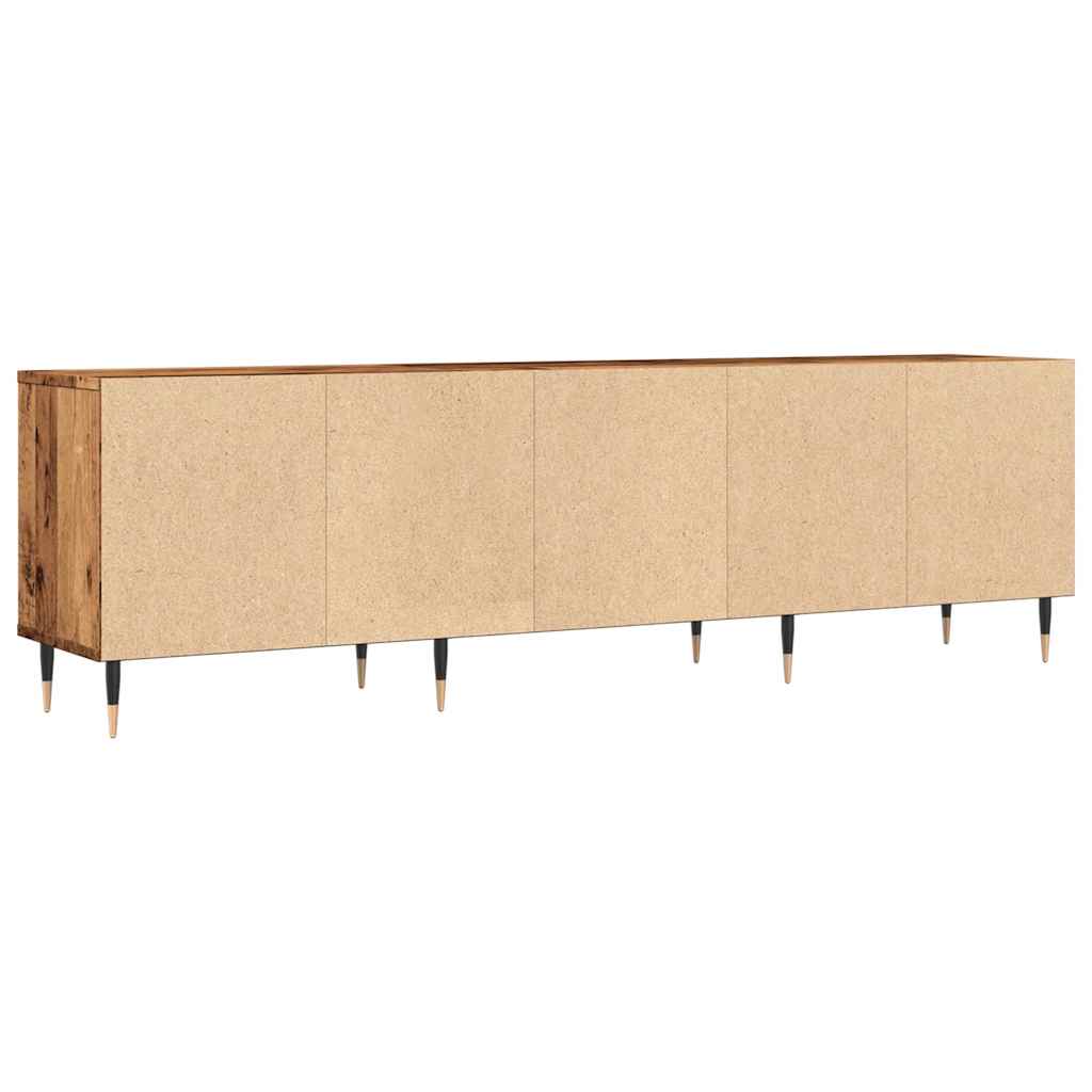 Tv-meubel 150x30x44,5 cm bewerkt hout gerookt eikenkleurig