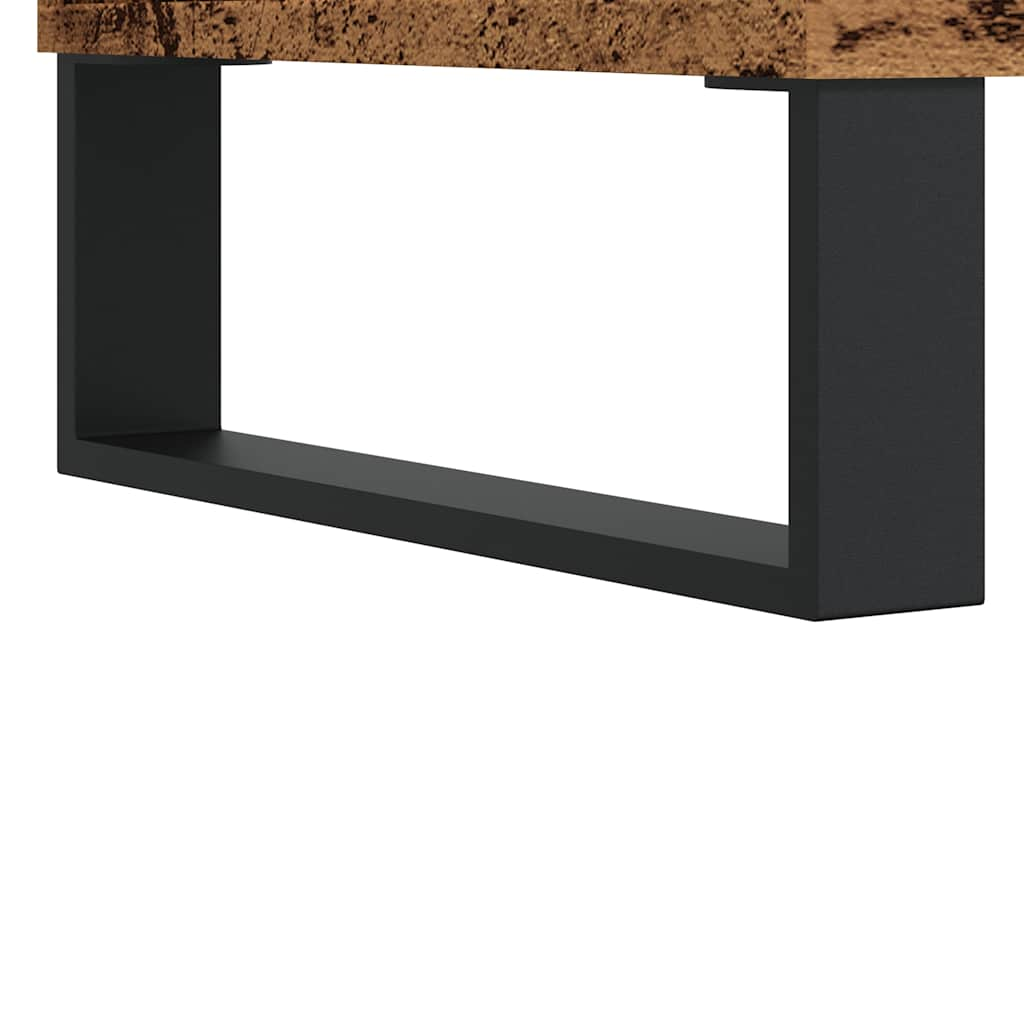 Tv-meubel 150x30x44,5 cm bewerkt hout gerookt eikenkleurig