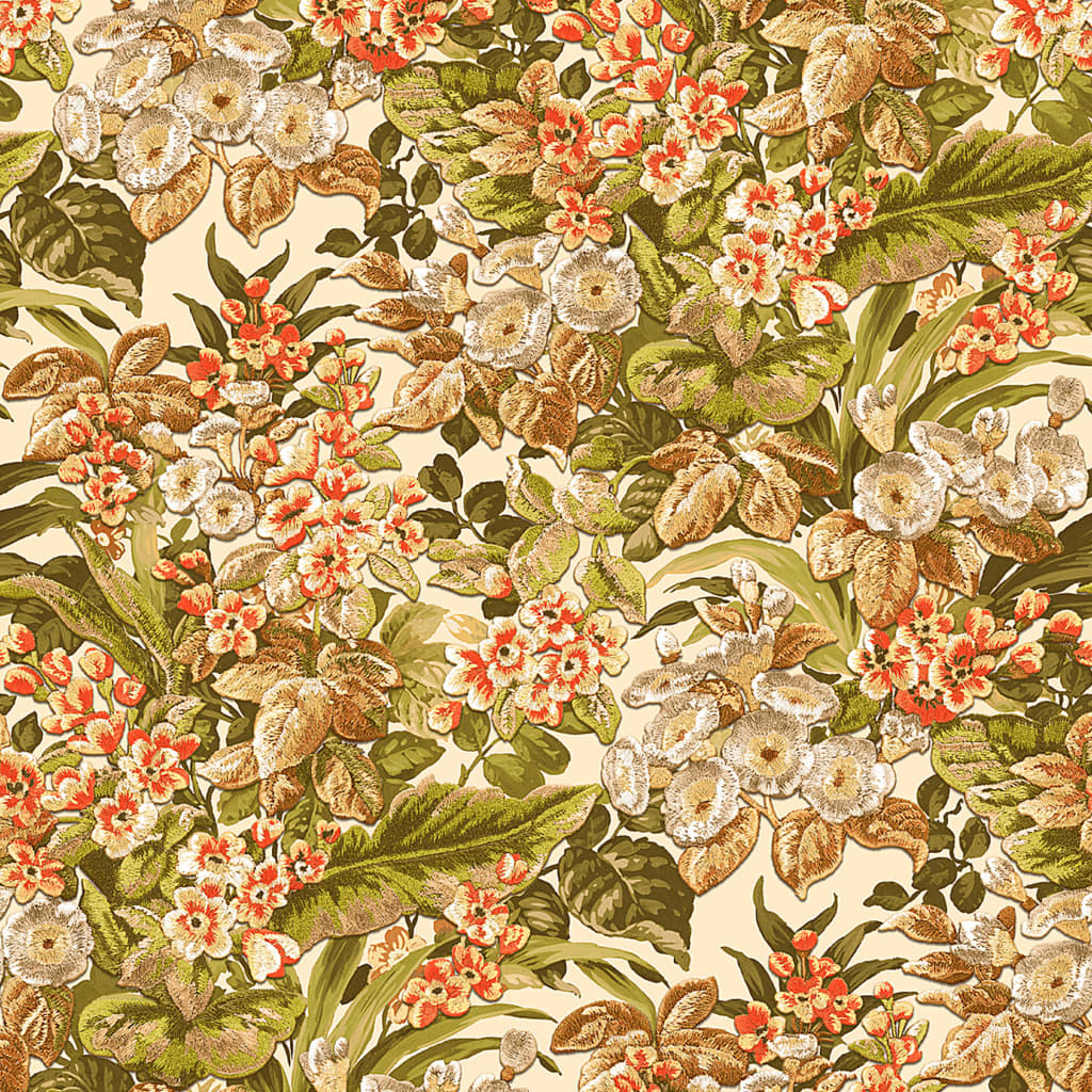 DUTCH WALLCOVERINGS Behang Floral