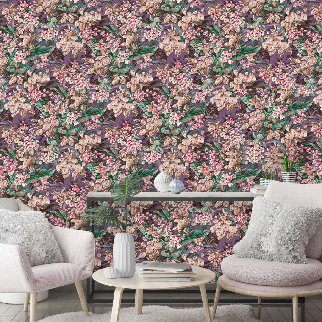 DUTCH WALLCOVERINGS Behang Floral