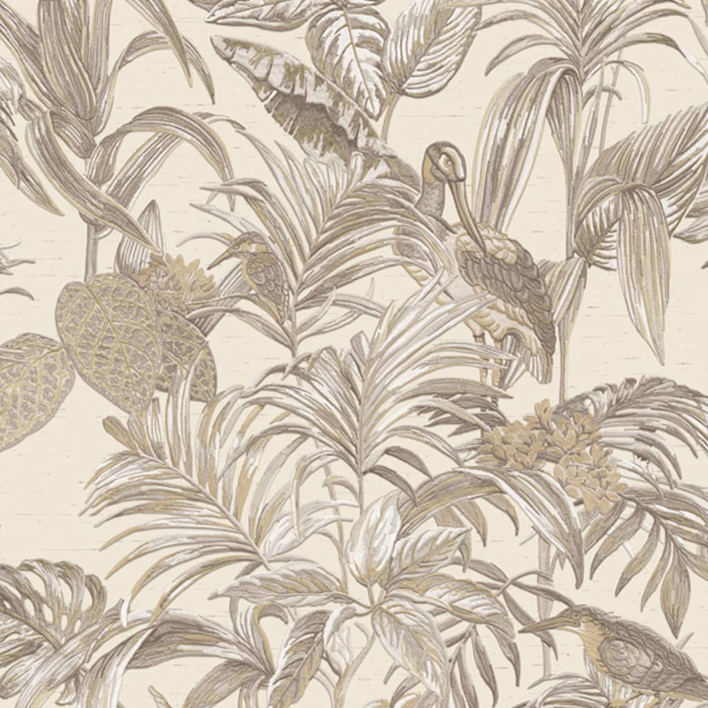 DUTCH WALLCOVERINGS Papier peint Oiseau de Paradis