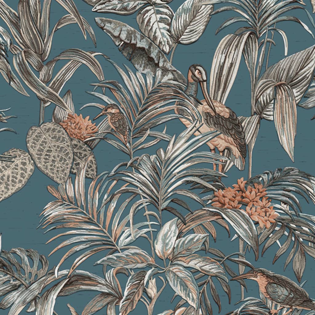 DUTCH WALLCOVERINGS Papier peint Oiseau de Paradis