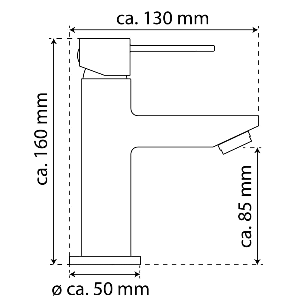 EISL Mitigeur de lavabo CALVINO chromé