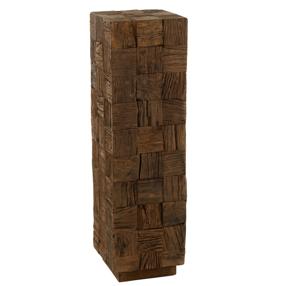 J-Line sokkel - hout - naturel - large