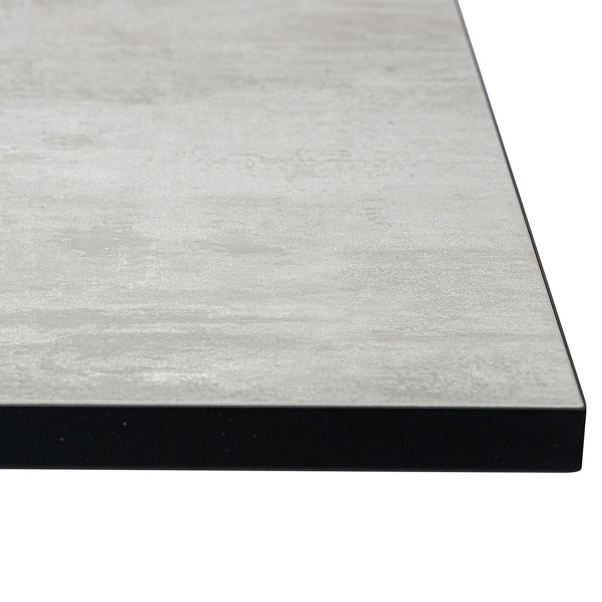 Stalux Eettafel 'Gijs' 200 x 100cm, kleur zwart / beton