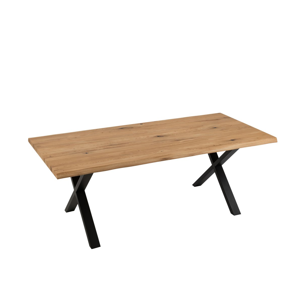 J-Line Tafel Poten Kruis Staal Zwart