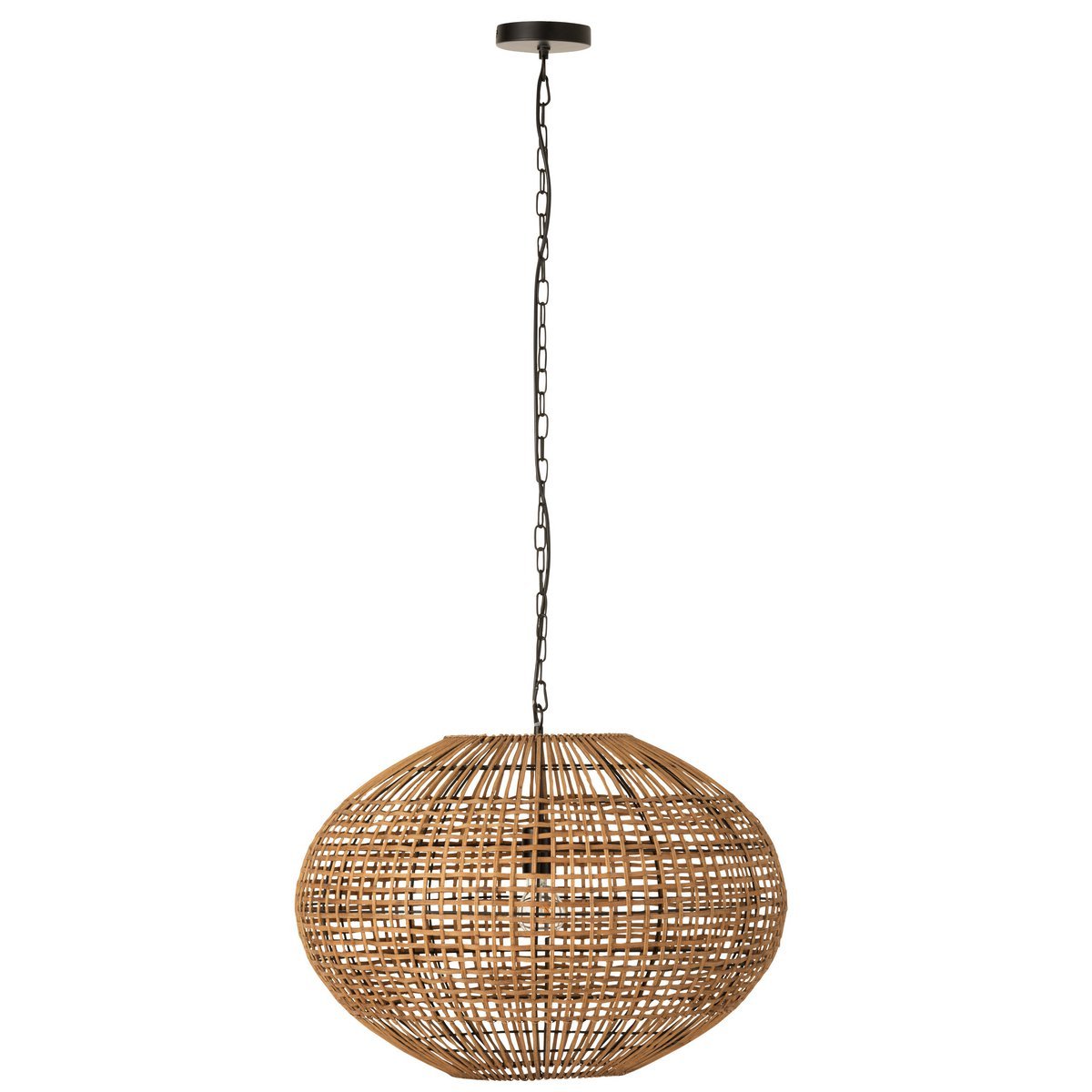 J-Line Rattan hanglamp - jute - naturel