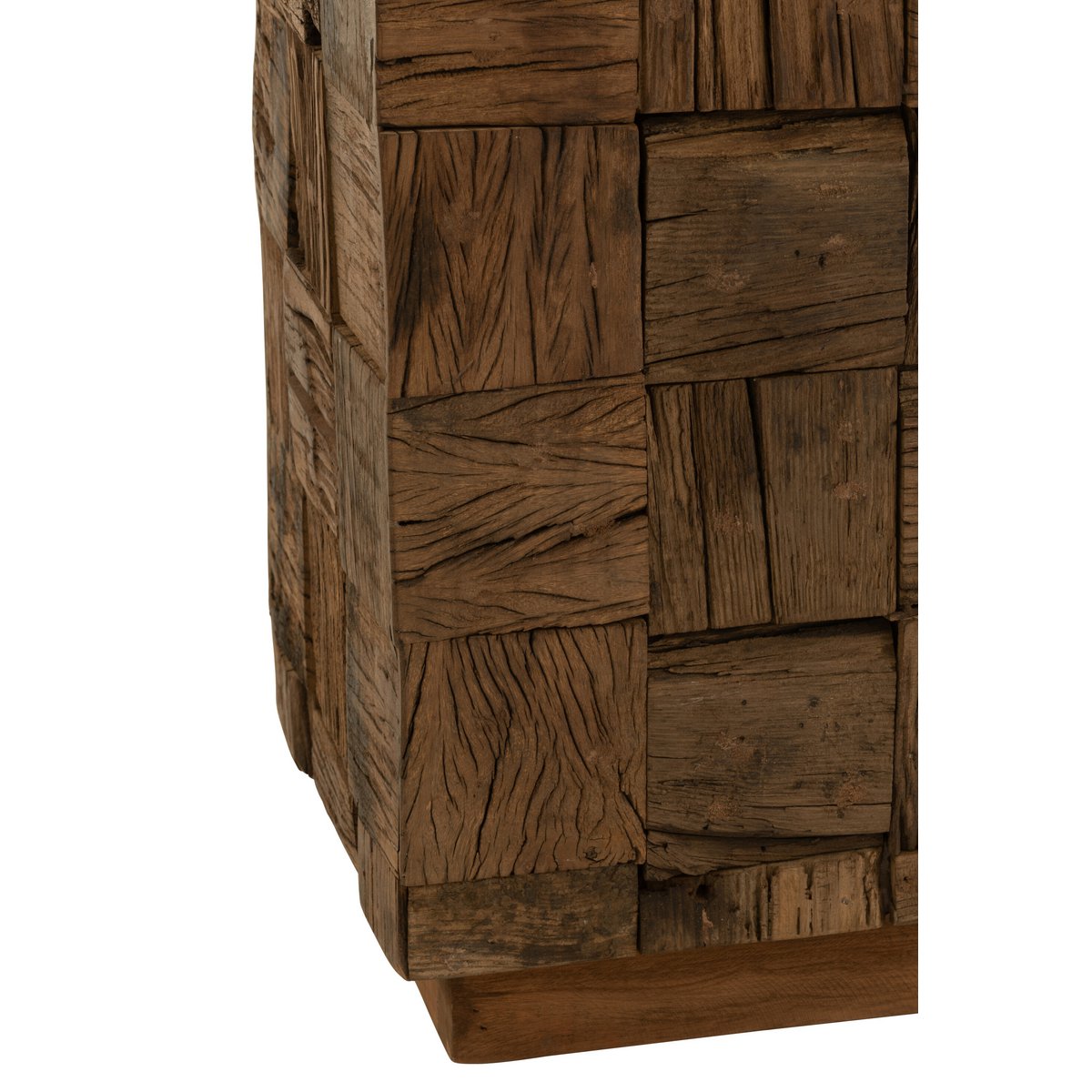 J-Line sokkel - hout - naturel - small